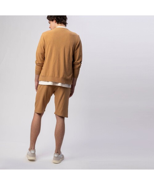 LACOSTE（ラコステ）の「無縫製ニットVネックカーディガン（カーディガン/ボレロ・メンズ・ホワイト/ベージュ/ネイビー・2/4/3/5）」の9枚目の写真