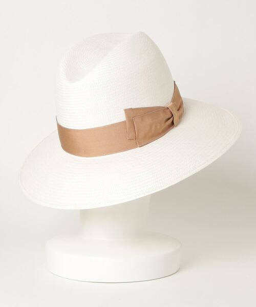 Borsalino（ボルサリーノ）の「BORSALINO / ハット（ハット・レディース・ベージュ・MEDIUM）」の5枚目の写真