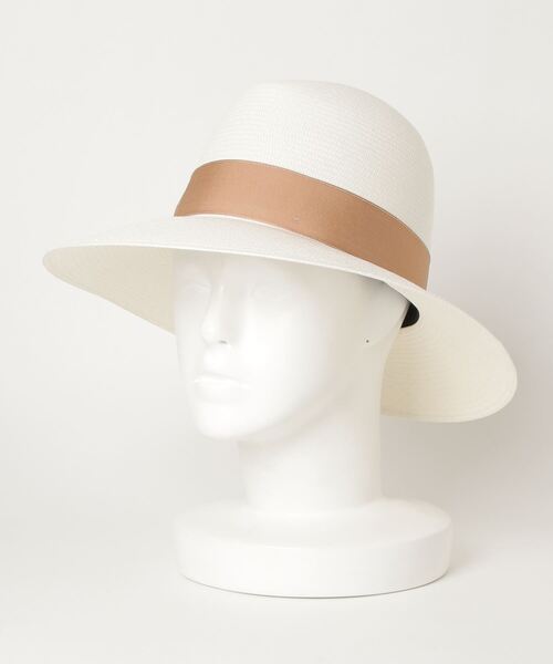 Borsalino（ボルサリーノ）の「BORSALINO / ハット（ハット・レディース・ベージュ・MEDIUM）」の3枚目の写真