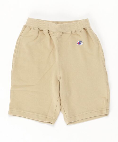 Champion(チャンピオン)の「チャンピオン スウェットクォーターパンツ(スウェットパンツ・キッズ・ベージュ/ブルー/ネイビー/ブラック・130cm/140cm/160cm/150cm)」の3枚目の写真