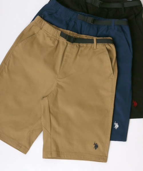 U.S. POLO ASSN.（ユーエスポロアッスン）の「U.S. POLO ASSN./ユーエスポロアッスン ストレッチツイル クライミング ショートパンツ/ハーフパンツ/ショーツ（その他パンツ・メンズ・ブラック/ベージュ/ネイビー/オリーブ・LL/M/L）」の3枚目の写真