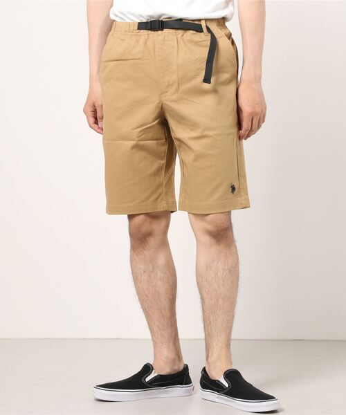 U.S. POLO ASSN.（ユーエスポロアッスン）の「U.S. POLO ASSN./ユーエスポロアッスン ストレッチツイル クライミング ショートパンツ/ハーフパンツ/ショーツ（その他パンツ・メンズ・ブラック/ベージュ/ネイビー/オリーブ・LL/M/L）」の18枚目の写真