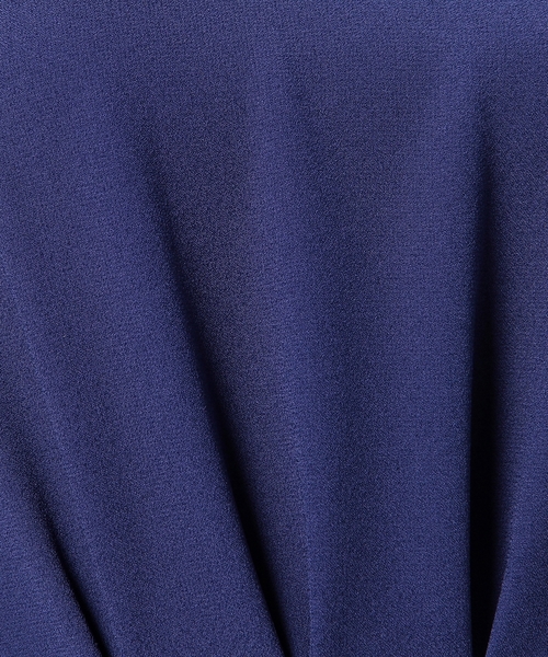 BEAUTY&YOUTH UNITED ARROWS(ビューティーアンドユースユナイテッドアローズ)の「BYDT ジョーゼットタックコクーン6分袖ドレス ◆(ドレス・レディース・ライトピンク/パープル・フリー)」の10枚目の写真