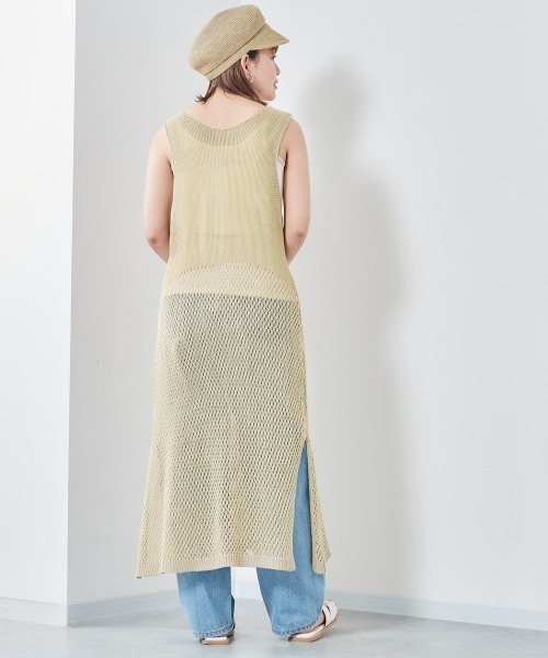 cepo(セポ)の「2WAYミックスニットワンピース(ワンピース・レディース・ブラック/イエロー/ブルー/レッド・M)」の16枚目の写真