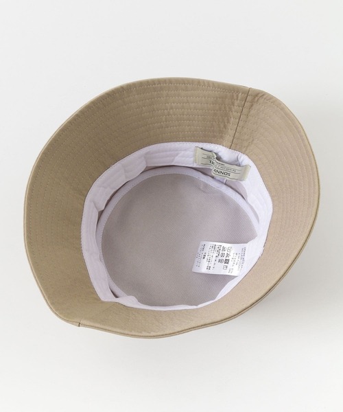 URBAN RESEARCH Sonny Label（アーバンリサーチサニーレーベル）の「ベーシックバケットハット（ハット・メンズ・ブラック/ベージュ/アイボリー・ONE）」の8枚目の写真