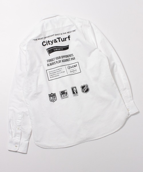 City リバティシティ のファッション ボタンダウンシャツ シャツ ブラウス City リバティーシティ Liberty Liberty トップス Liberty Lc T