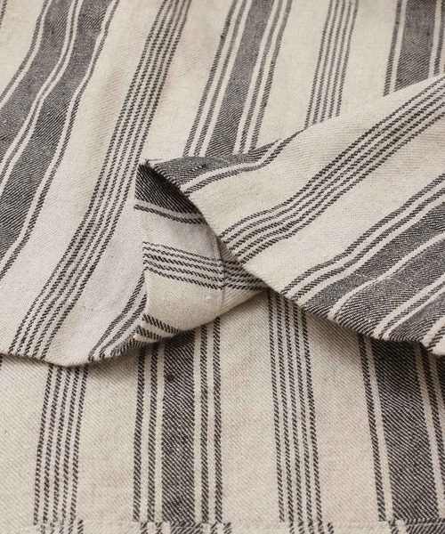 siiwa(シーワ)の「siiwa 先染めストライプエプロンスカート(スカート・レディース・ストライプ・ONE)」の9枚目の写真