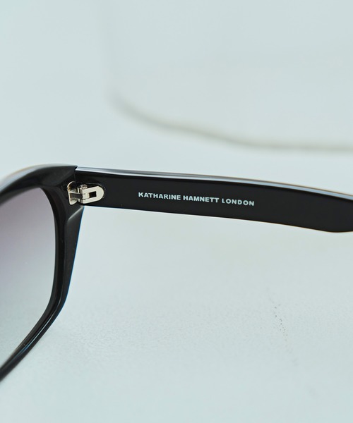 KATHARINE HAMNETT LONDON (キャサリンハムネットロンドン)の「KATHARINE HAMNETT LONDON/キャサリンハムネットロンドン サングラス ウェリントン(サングラス・メンズ・ブラック/ネイビー・FREE)」の7枚目の写真