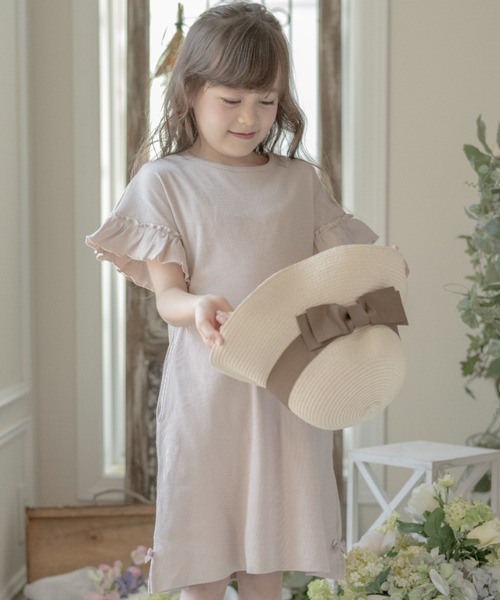ワンピース Catherine Zozotown限定商品 セール Catherine Cottage キャサリンコテージ のファッション ワンピース フリル袖リブワンピース