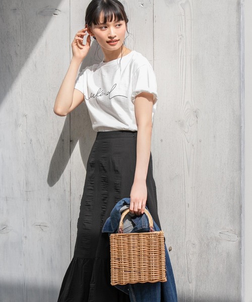 Edit Sheen（エディットシーン）の「【ZOZO限定】スクエアかごバッグ（かごバッグ・レディース・ブラック・FREE）」の11枚目の写真