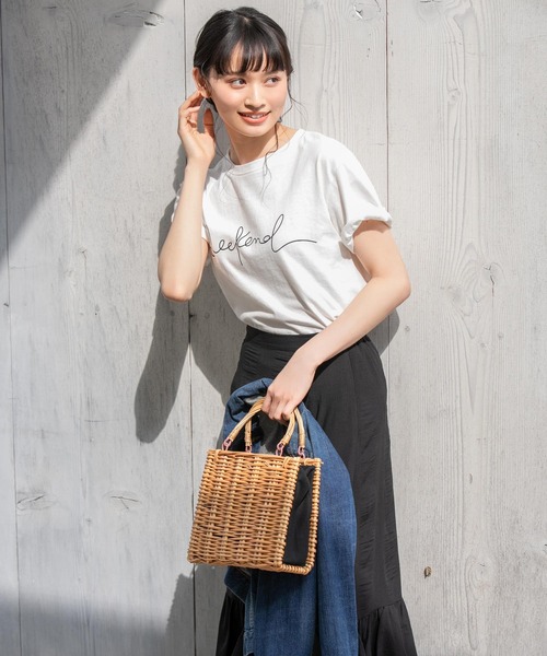 Edit Sheen（エディットシーン）の「【ZOZO限定】スクエアかごバッグ（かごバッグ・レディース・ブラック・FREE）」の10枚目の写真