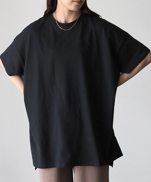 Riberry(リベリー)の「フォトコラージュプリントT(Tシャツ/カットソー・レディース・ベージュ/オフホワイト/スミクロ・FREE)」の10枚目の写真