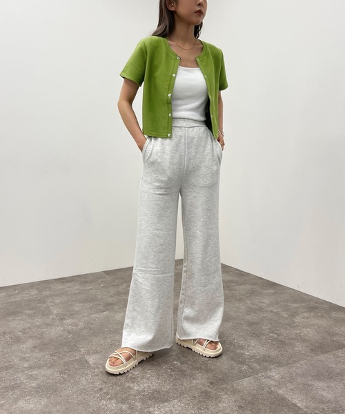 apres jour mignon（アプレジュールミニョン）の「ドットボタンショートトップス【ZOZOTOWN限定アイテム】（Tシャツ/カットソー・レディース・レッド/オフホワイト/グリーン/ナチュラル/ブラック・フリー）」の13枚目の写真