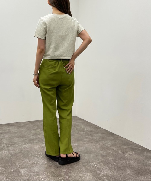 apres jour mignon（アプレジュールミニョン）の「ドットボタンショートトップス【ZOZOTOWN限定アイテム】（Tシャツ/カットソー・レディース・レッド/オフホワイト/グリーン/ナチュラル/ブラック・フリー）」の7枚目の写真