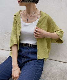 PAGEBOY | ショートオープンカラーシャツ(シャツ/ブラウス)