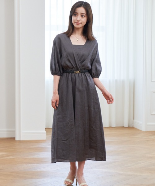 ANAYI（アナイ）の「ラミーローンカシュクール ワンピース（ワンピース 