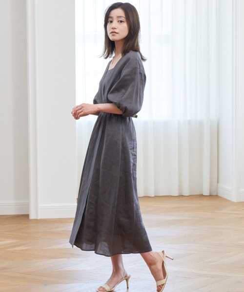 ANAYI（アナイ）の「ラミーローンカシュクール ワンピース（ワンピース