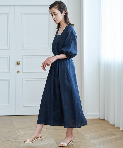 ANAYI（アナイ）の「ラミーローンカシュクール ワンピース（ワンピース