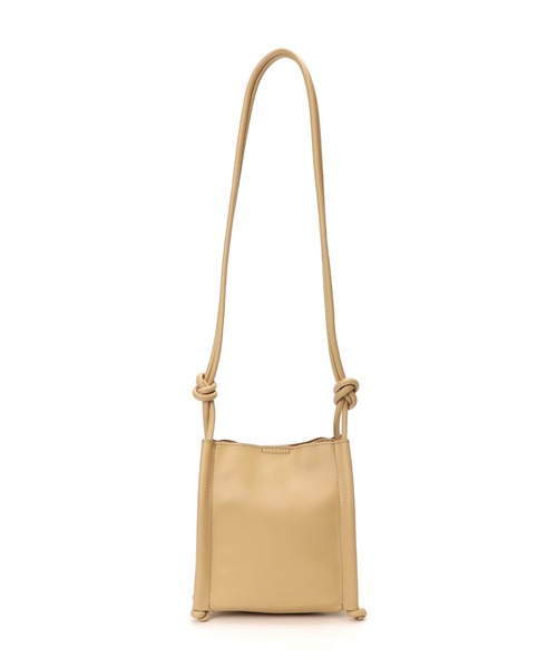 BASE（ベース）の「ショルダーバッグ ミニショルダー ミニバッグ（ショルダーバッグ・レディース・ゴールド/ライトグレー/キャメル/アイボリー/シルバー/ライトグリーン/ブラック/ベージュ/ライトイエロー・FREE）」の5枚目の写真