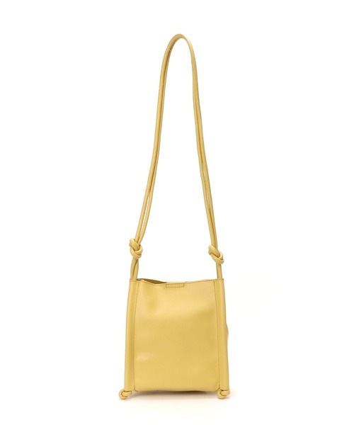 BASE（ベース）の「ショルダーバッグ ミニショルダー ミニバッグ（ショルダーバッグ・レディース・ゴールド/ライトグレー/キャメル/アイボリー/シルバー/ライトグリーン/ブラック/ベージュ/ライトイエロー・FREE）」の7枚目の写真