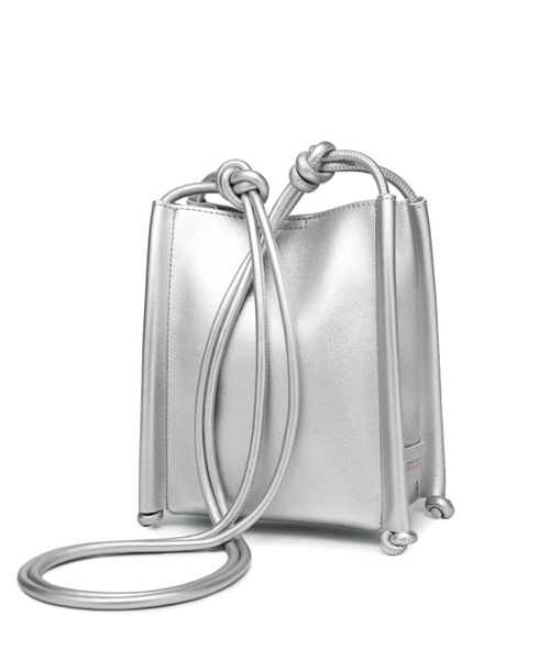 BASE（ベース）の「ショルダーバッグ ミニショルダー ミニバッグ（ショルダーバッグ・レディース・ゴールド/ライトグレー/キャメル/アイボリー/シルバー/ライトグリーン/ブラック/ベージュ/ライトイエロー・FREE）」の8枚目の写真