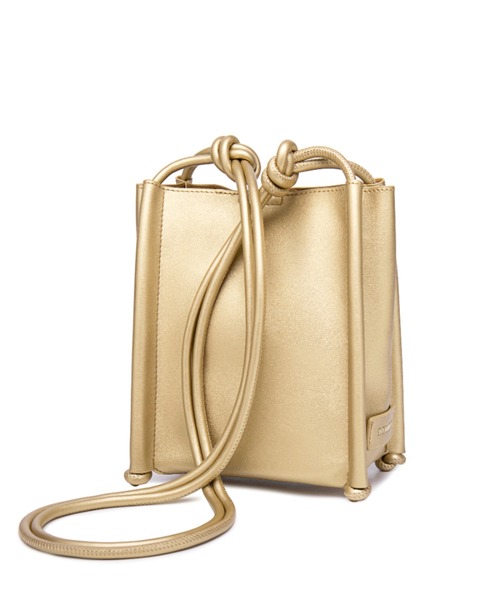 BASE（ベース）の「ショルダーバッグ ミニショルダー ミニバッグ（ショルダーバッグ・レディース・ゴールド/ライトグレー/キャメル/アイボリー/シルバー/ライトグリーン/ブラック/ベージュ/ライトイエロー・FREE）」の9枚目の写真