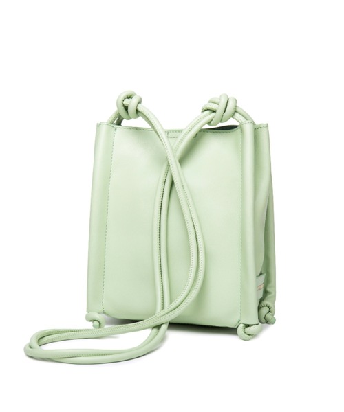 BASE（ベース）の「ショルダーバッグ ミニショルダー ミニバッグ（ショルダーバッグ・レディース・ゴールド/ライトグレー/キャメル/アイボリー/シルバー/ライトグリーン/ブラック/ベージュ/ライトイエロー・FREE）」の6枚目の写真