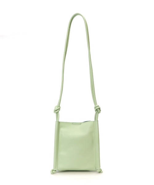 BASE（ベース）の「ショルダーバッグ ミニショルダー ミニバッグ（ショルダーバッグ・レディース・ゴールド/ライトグレー/キャメル/アイボリー/シルバー/ライトグリーン/ブラック/ベージュ/ライトイエロー・FREE）」の12枚目の写真