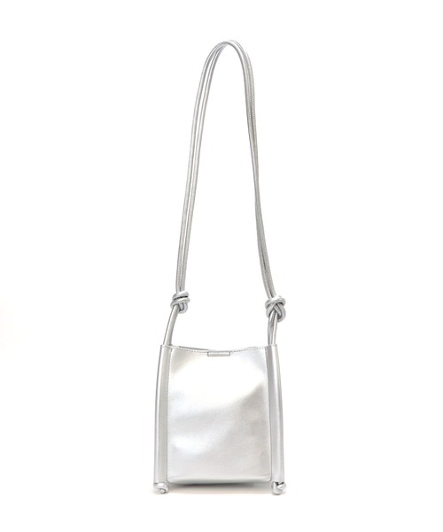 BASE（ベース）の「ショルダーバッグ ミニショルダー ミニバッグ（ショルダーバッグ・レディース・ゴールド/ライトグレー/キャメル/アイボリー/シルバー/ライトグリーン/ブラック/ベージュ/ライトイエロー・FREE）」の13枚目の写真