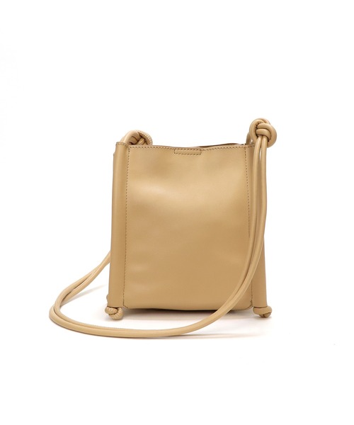 BASE（ベース）の「ショルダーバッグ ミニショルダー ミニバッグ（ショルダーバッグ・レディース・ゴールド/ライトグレー/キャメル/アイボリー/シルバー/ライトグリーン/ブラック/ベージュ/ライトイエロー・FREE）」の22枚目の写真