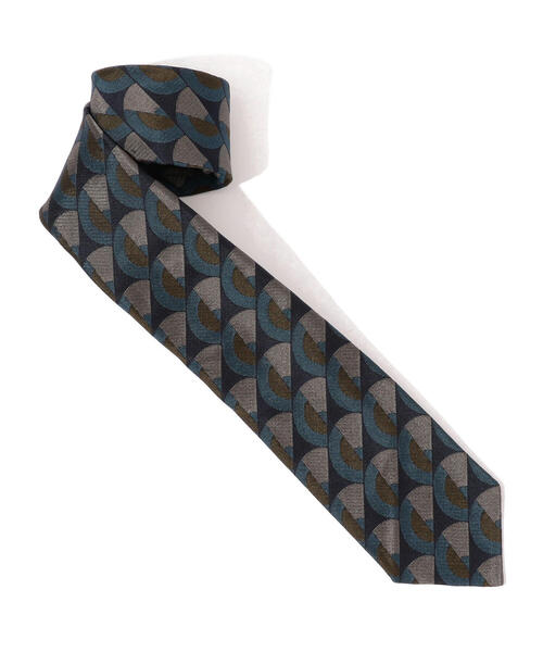 4年保証 Tomorrowland シルクジャカード ナロータイ ネクタイ シルクジャカード Tomorrowland トゥモローランド のネクタイ Tomorrowland フォーマルスーツ 小物 Tomorrowland トゥモローランド のファッション 販売証明書付き