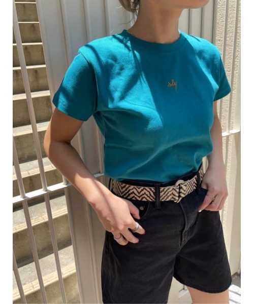 SLY（スライ）の「BRENDAN FLARE S/PT-E フレア ショートパンツ（デニムパンツ・レディース・ブラック・0/2/1）」の19枚目の写真