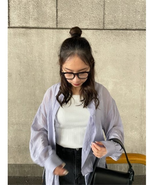 SLY（スライ）の「BRENDAN FLARE S/PT-E フレア ショートパンツ（デニムパンツ・レディース・ブラック・0/2/1）」の17枚目の写真