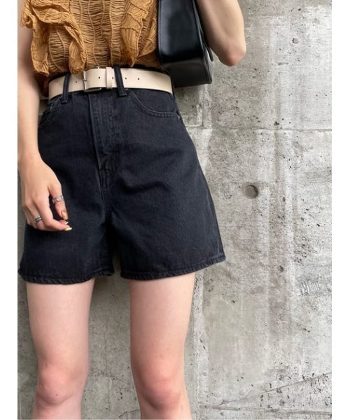 WEEKEND MAX MARA●ELICA フレアデニムバミューダショートパンツ アウトレット☆Weekend MM デニムリネンバミューダパンツ ELICA