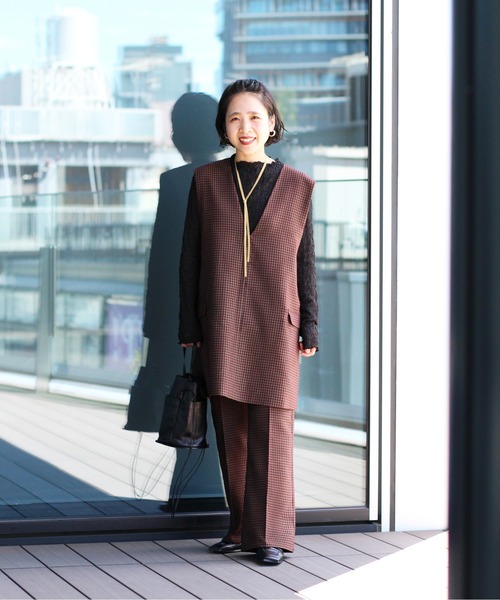 Ray BEAMS（レイビームス）の「RBS / メッシュチェーン タイ ネックレス（ネックレス・レディース・ゴールド・ONE SIZE）」の7枚目の写真