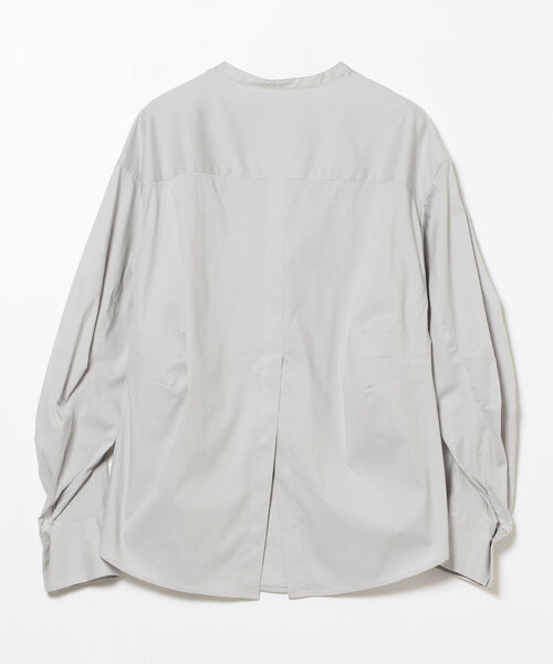 Ray BEAMS（レイビームス）の「Ray BEAMS / カーブスリーブ バンドカラー シャツ（シャツ/ブラウス・レディース・ホワイト/ライトグレー・ONE SIZE）」の20枚目の写真