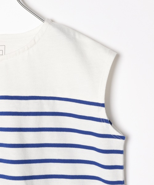 GLOBAL WORK（グローバルワーク）の「【キッズ】シャーベッＴＥＥボーダーノースリーブ/956889（Tシャツ/カットソー・キッズ・オフホワイト/スカイブルー/ブラック・110cm/140cm/150cm/160cm/130cm/100cm/120cm）」の21枚目の写真