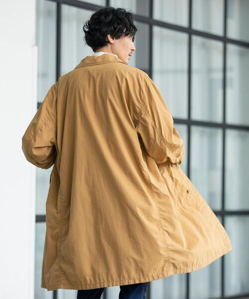 coen（コーエン）の「ミリタリーステンカラーコート（ステンカラーコート・メンズ・ベージュ/オリーブ・LARGE/SMALL/MEDIUM/X-LARGE）」の12枚目の写真
