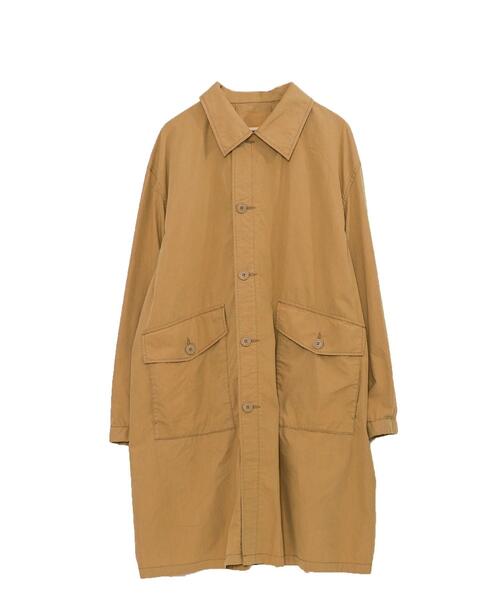 coen(コーエン)の「ミリタリーステンカラーコート(ステンカラーコート・メンズ・ベージュ/オリーブ・SMALL/MEDIUM/LARGE/X-LARGE)」の14枚目の写真