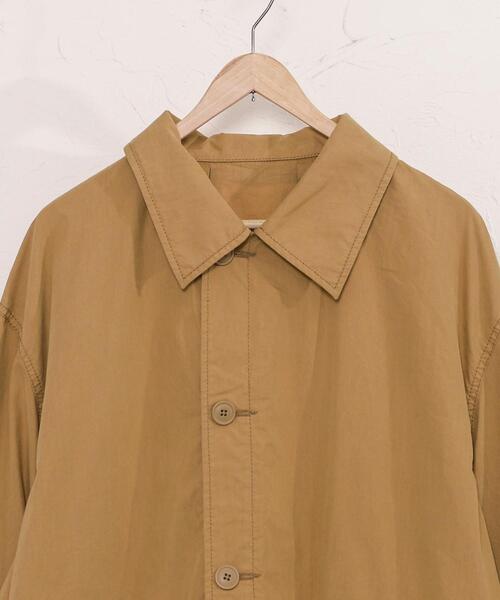 coen(コーエン)の「ミリタリーステンカラーコート(ステンカラーコート・メンズ・ベージュ/オリーブ・SMALL/MEDIUM/LARGE/X-LARGE)」の17枚目の写真