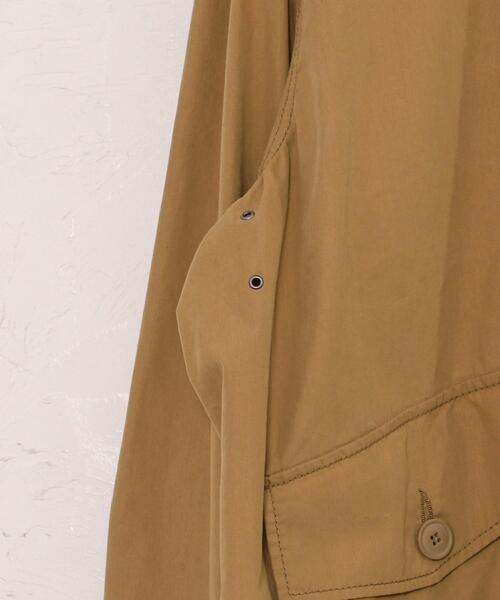 coen(コーエン)の「ミリタリーステンカラーコート(ステンカラーコート・メンズ・ベージュ/オリーブ・SMALL/MEDIUM/LARGE/X-LARGE)」の22枚目の写真