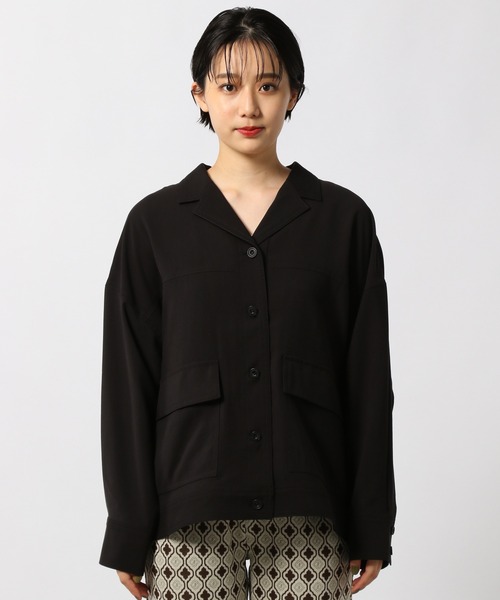 PAGEBOY(ページボーイ)の「スモーキーミリタリージャケット(ミリタリージャケット・レディース・ブラック/オリーブ/ブラウン系その他・FREE)」の15枚目の写真