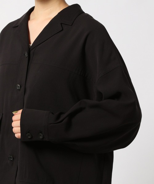 PAGEBOY(ページボーイ)の「スモーキーミリタリージャケット(ミリタリージャケット・レディース・ブラック/オリーブ/ブラウン系その他・FREE)」の20枚目の写真