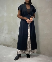 &g'aime | 【&g’aime】Vネックロングベスト(ベスト)