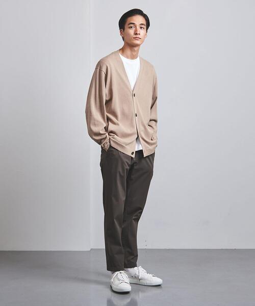 UNITED ARROWS（ユナイテッドアローズ）の「＜UNITED ARROWS＞ エコニール オールギャザー イージーパンツ（その他パンツ・メンズ・ブラック/ダークグリーン/ダークブラウン/ネイビー/ダークグレー・S/M/L/XL）」の7枚目の写真