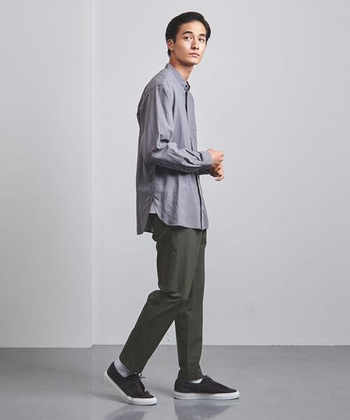 UNITED ARROWS（ユナイテッドアローズ）の「＜UNITED ARROWS＞ エコニール オールギャザー イージーパンツ（その他パンツ・メンズ・ブラック/ダークグリーン/ダークブラウン/ネイビー/ダークグレー・S/M/L/XL）」の15枚目の写真