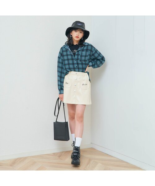 algy（アルジー）の「バケットハット（ハット・キッズ・ベージュ/ブラック/オフホワイト・MEDIUM/SMALL）」の14枚目の写真