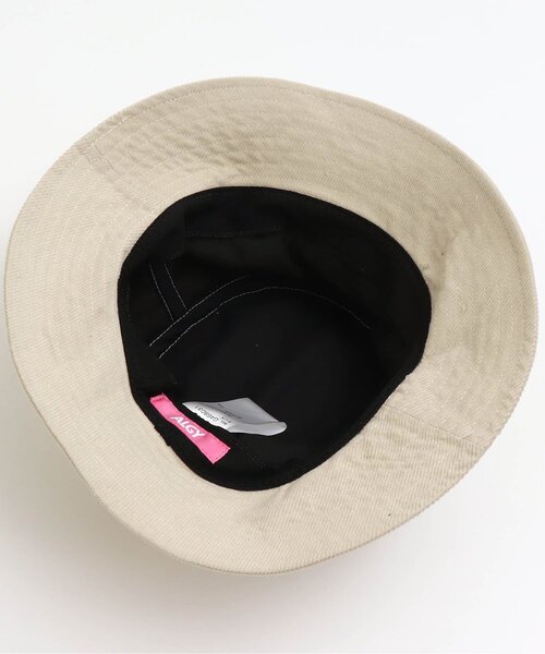 algy（アルジー）の「バケットハット（ハット・キッズ・ベージュ/ブラック/オフホワイト・MEDIUM/SMALL）」の4枚目の写真