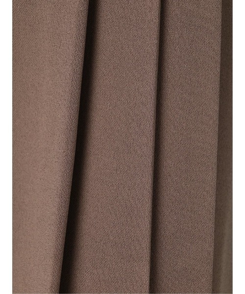 m.f.editorial（エムエフエディトリアル）の「エムエフエディトリアルレディース/m.f.editorial：Women ストレッチ カットジョーゼット ワイドパンツ（その他パンツ・レディース・ブラック/ブラウン/グリーン系その他・LARGE/MEDIUM）」の10枚目の写真