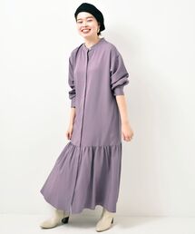 le.coeur blanc | ティアードヘムシャツワンピース(シャツワンピース)